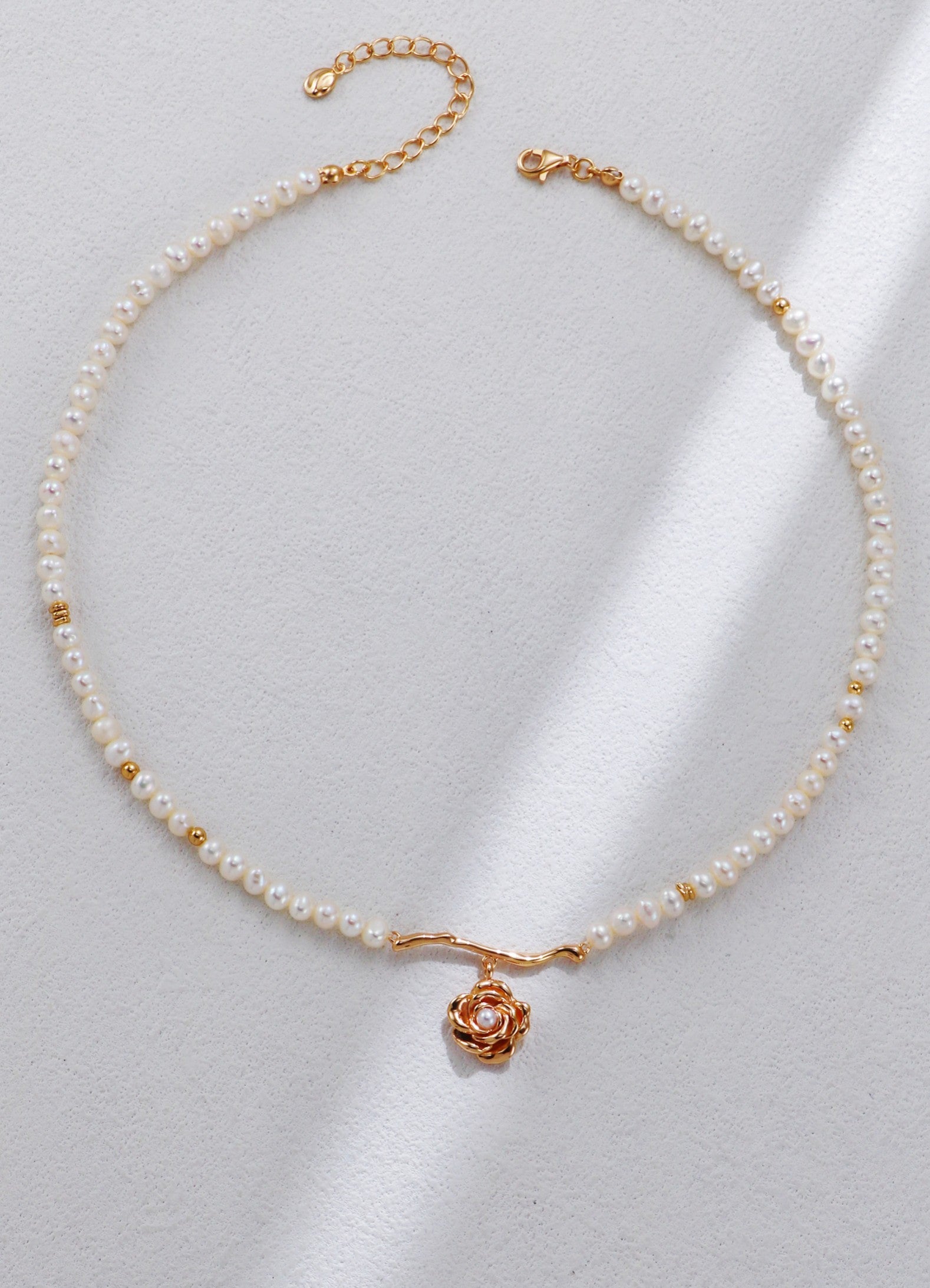 Rose Flower Necklace