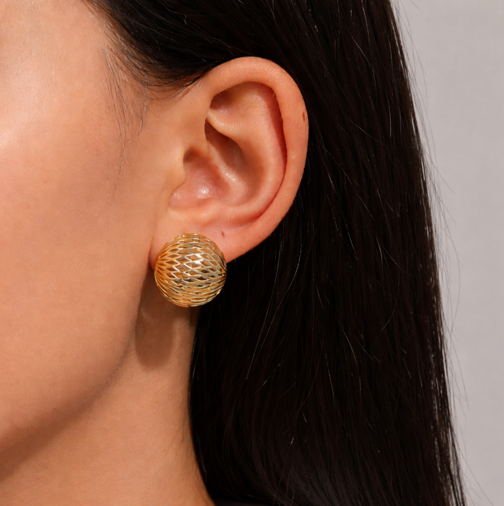 Classic Round Earrings