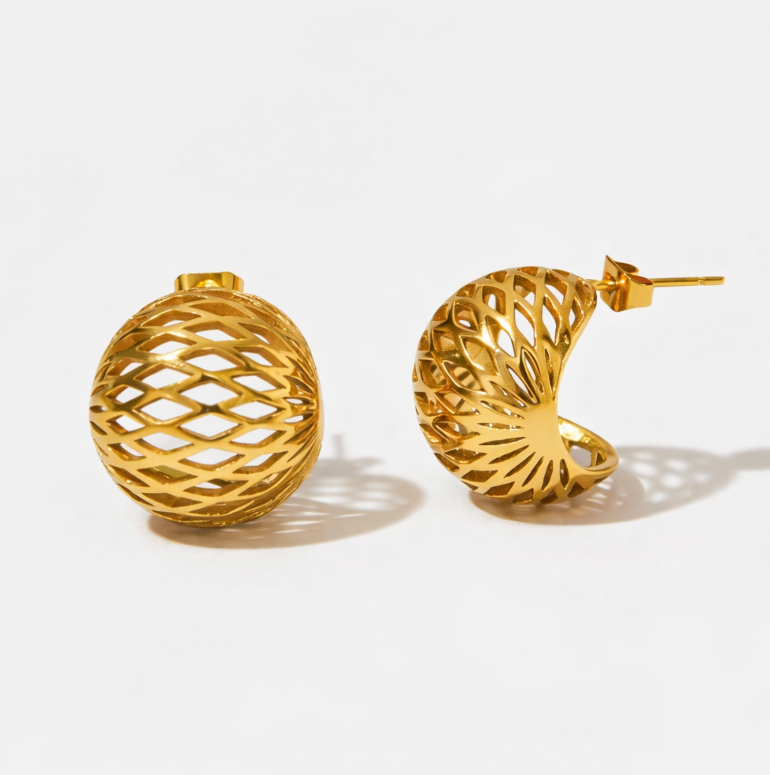 Classic Round Earrings